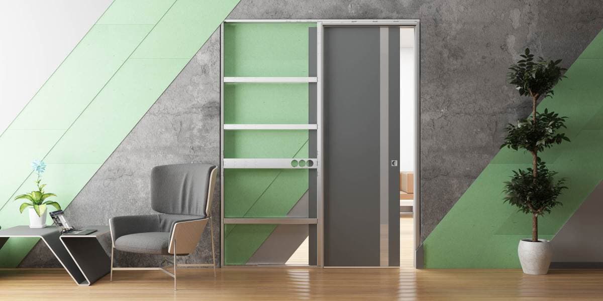Как выглядит короб системы Пенал ProfilDoors