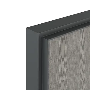 Цвет профиля Серая ночь, Межкомнатная дверь Profil Doors 9VT
