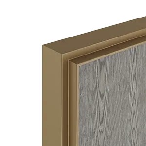 Цвет профиля Золото, Межкомнатная дверь Profil Doors 9VT