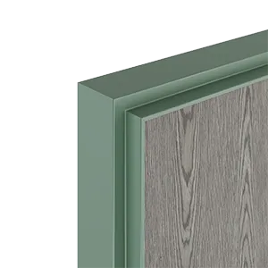 Цвет профиля Зеленый воск, Межкомнатная дверь Profil Doors 9VT