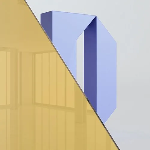 Стекло Кремовый триплекс — Межкомнатная дверь Profil Doors 6AV.O