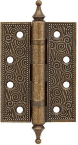 Петля Armadillo (Армадилло) универсальная Castillo CL 500-A4 102x76x3,5 OB Античная бронза