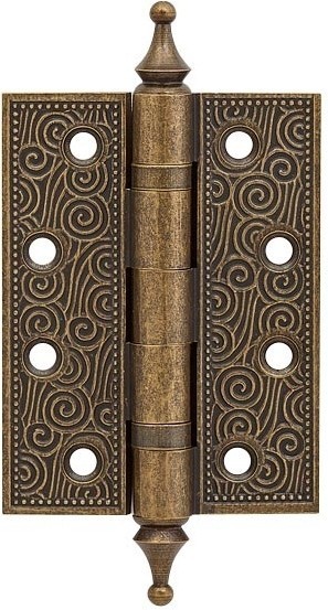 Петля Armadillo (Армадилло) универсальная Castillo CL 500-A4 102x76x3,5 OB Античная бронза