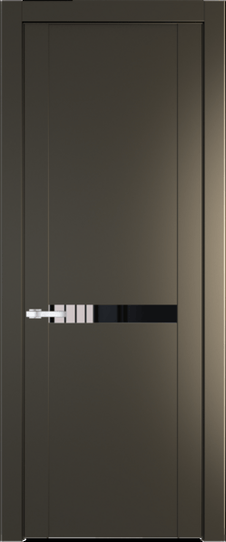 Межкомнатная дверь Profil Doors 1.4 P Lacobel Черный лак Перламутр бронза