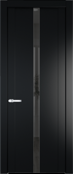 Межкомнатная дверь Profil Doors 1.8 P Зеркало серое Блэк