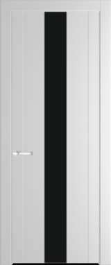 Межкомнатная дверь Profil Doors 1.9 P Монохром черный Крем Вайт (RAL 120-02)