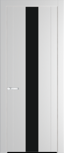 Межкомнатная дверь Profil Doors 1.9 P Монохром черный Крем Вайт (RAL 120-02)