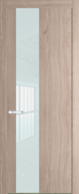 Межкомнатная дверь Profil Doors 19 NW Lacobel Белый лак Дуб Сонома