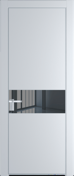Межкомнатная дверь Profil Doors 17 PA Серебро Зеркало Grey Вайт (RAL 110 96 02)