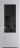 Межкомнатная дверь Profil Doors 1.2.2 PD Черное тонированное Лайт Грей (RAL 870-01)
