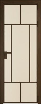 Алюминиевая дверь Profil Doors 10 AG Деорэ Монохром жемчуг