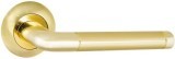 Ручка Punto (Пунто) раздельная R.TL54.REX (REX TL) 105mm SG/GP-4 матовое золото/золото