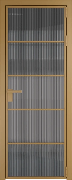 Алюминиевая дверь Profil Doors 14 AG Золото Мору тонированное