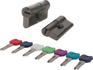 Цилиндровый Punto (Пунто) механизм MaxPro7000Key60mm(25+10+25) GR графит 7key