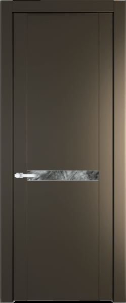 Межкомнатная дверь Profil Doors 1.4 P Атриум серебро Перламутр бронза