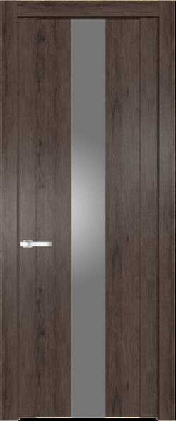 Межкомнатная дверь Profil Doors Orange 1.9N.O Дуб Тобакко Монохром серебро (серебро матлак)