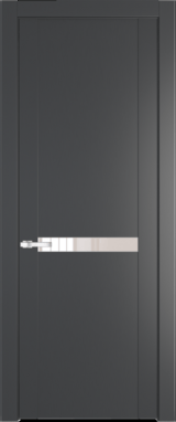Межкомнатная дверь Profil Doors 1.4 P Перламутровый лак Графит (Pantone 425С)