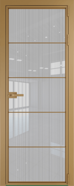 Алюминиевая дверь Profil Doors 5AX Золото Страйп