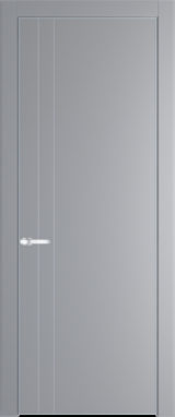 Межкомнатная дверь Profil Doors 12 PE Смоки (RAL 870-02) Серебро
