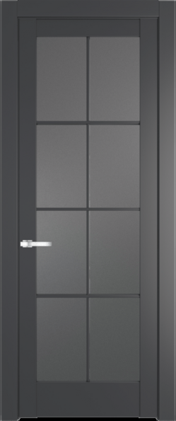 Межкомнатная дверь Profil Doors 4.1.2 (p.8) Графит (Pantone 425С) Графит