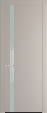 Межкомнатная дверь Profil Doors 18 PW Lacobel Белый лак Сэнд