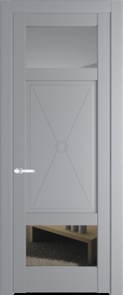 Межкомнатная дверь Profil Doors 1.3.2 PM Прозрачное Смоки (RAL 870-02)