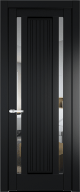 Межкомнатная дверь Profil Doors 3.5.1 PM Прозрачное Блэк