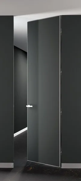 Скрытая дверь Profil Doors 0 PE.O внутреннего открывания под покраску