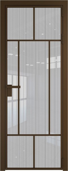 Алюминиевая дверь Profil Doors 10 AG Деорэ Страйп