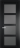 Межкомнатная дверь Profil Doors 1.4.2 PD Графит Блэк