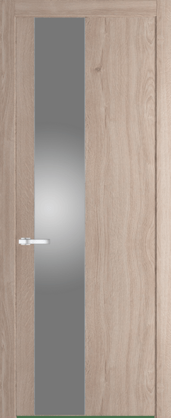 Межкомнатная дверь Profil Doors 19 NW Lacobel Серебряный лак Дуб Сонома