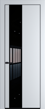 Межкомнатная дверь Profil Doors Orange 19 PE.O Черный лак Вайт (RAL 110 96 02) Черный матовый RAL9005
