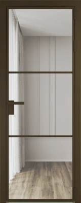 Алюминиевая дверь Profil Doors 13 AG Деорэ Прозрачное
