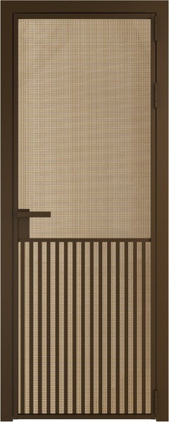 Алюминиевая дверь Profil Doors 15 AG Деорэ Кризет Золото