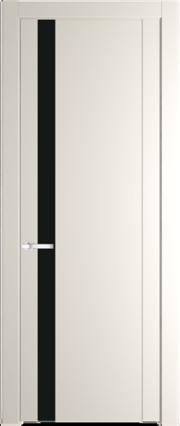 Межкомнатная дверь Profil Doors 1.2 P Монохром черный Перламутр белый
