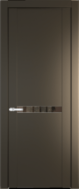 Межкомнатная дверь Profil Doors 1.4 P Зеркало бронзовое Перламутр бронза