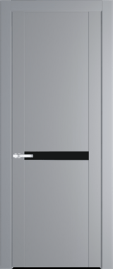 Межкомнатная дверь Profil Doors 1.4 P Монохром черный Смоки (RAL 870-02)