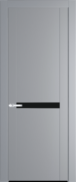 Межкомнатная дверь Profil Doors 1.4 P Монохром черный Смоки (RAL 870-02)