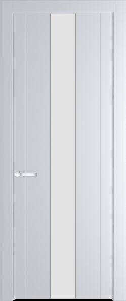Межкомнатная дверь Profil Doors 1.9 P Монохром белый просветленный Вайт (RAL 110 96 02)