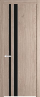 Межкомнатная дверь Profil Doors 20 NW Монохром черный Дуб Сонома