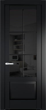 Межкомнатная дверь Profil Doors 4.2.2 (p.6) Блэк Черное тонированное