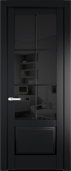 Межкомнатная дверь Profil Doors 4.2.2 (p.6) Блэк Черное тонированное