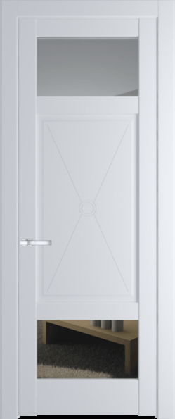 Межкомнатная дверь Profil Doors 1.3.2 PM Прозрачное Вайт (RAL 110 96 02)