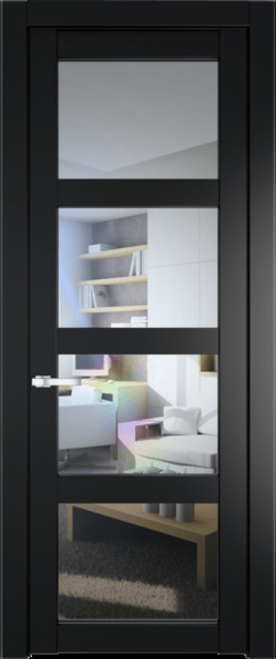 Межкомнатная дверь Profil Doors 1.4.2 PD Прозрачное Блэк
