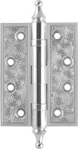 Петля Armadillo (Армадилло) универсальная Castillo CL 500-A4 102x76x3,5 SILVER-925 Серебро 925