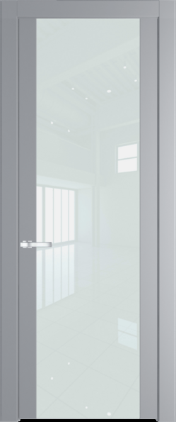 Межкомнатная дверь Profil Doors 1.7 P Белый лак Смоки (RAL 870-02)