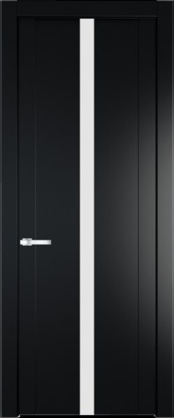 Межкомнатная дверь Profil Doors 1.8 P Монохром белый просветленный Блэк