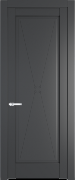 Межкомнатная дверь Profil Doors 1.1.1 PM Графит (Pantone 425С)