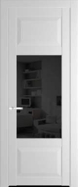Межкомнатная дверь Profil Doors 1.3.3 PD Черное тонированное Крем Вайт (RAL 120-02)