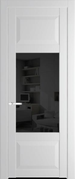 Межкомнатная дверь Profil Doors 1.3.3 PD Черное тонированное Крем Вайт (RAL 120-02)